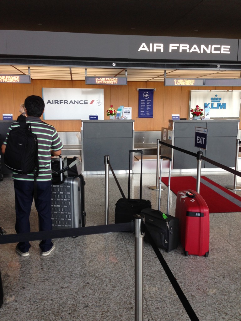 Air France/KLM/Korean Air Check-In