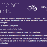 SPG Moments: US Open Experiences