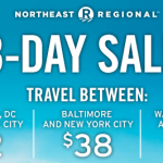 Amtrak 3 Day Sale!