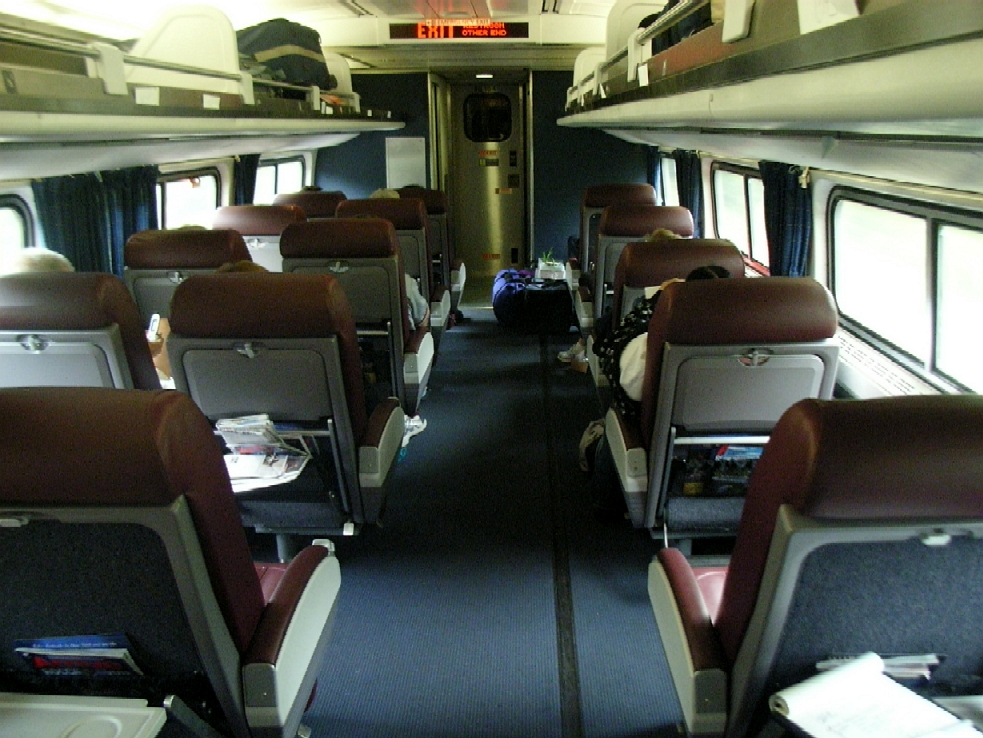 Amtrak Seating Chart