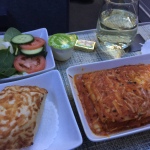 Meal Review: American Airlines Cheese Lasagna