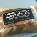 Food Review: American Airlines Lite Bites Turkey, Swiss & Honey Mustard Pretzel Pistolet