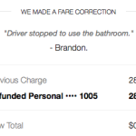 How to ride Uber for free: Let the driver use the restroom