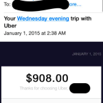 Uber Rider Hit With $900 Bill