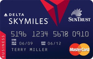 Delta SunTrust Debit Card
