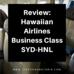 Hawaiian Airlines Business Class Review: Sydney to Honolulu