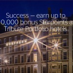 2,000 Easy Starpoints for SPG Tribute Portfolio Stays