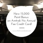 Higher Bonus Available on Amtrak Credit Card with no Annual Fee