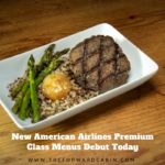 New American Airlines Premium Class Meals Starting Today