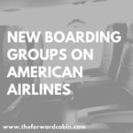 New Boarding Order on American Airlines