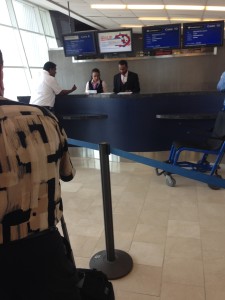 Aeroflot departure gate