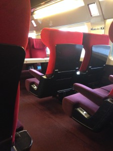 Thalys seating
