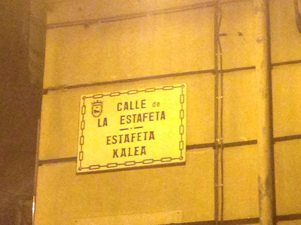 The famous Estafeta St.