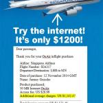 Man Gets Charged $1200 In-Flight WiFi Bill!