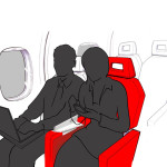 The airplane armrest battle is over thanks to this cool device