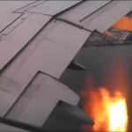 US Airways Plane Catches On Fire Over Delaware
