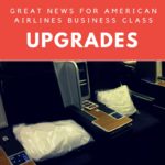 Possible Great News for American Airlines Business Class Upgrades!