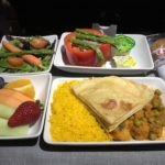 American Airlines Asian Vegetarian Meal Review